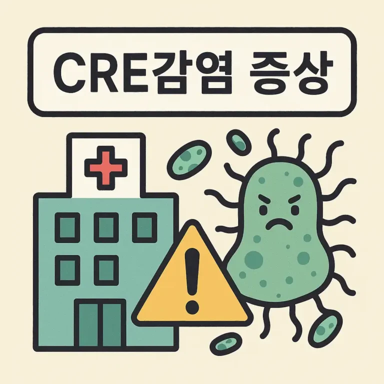 CRE감염증상