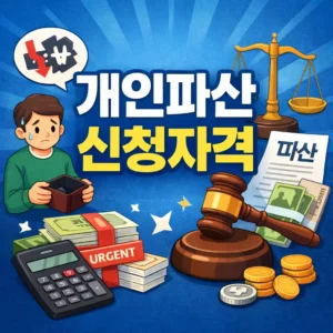 개인파산 신청자격