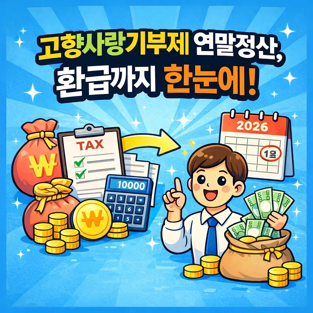 고향사랑기부제 연말정산