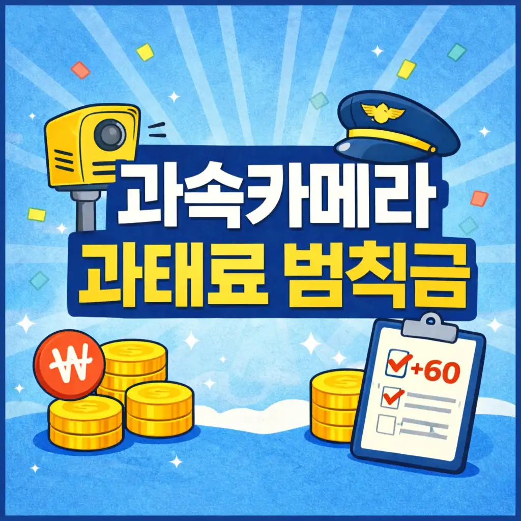 과속카메라 과태료 범칙금