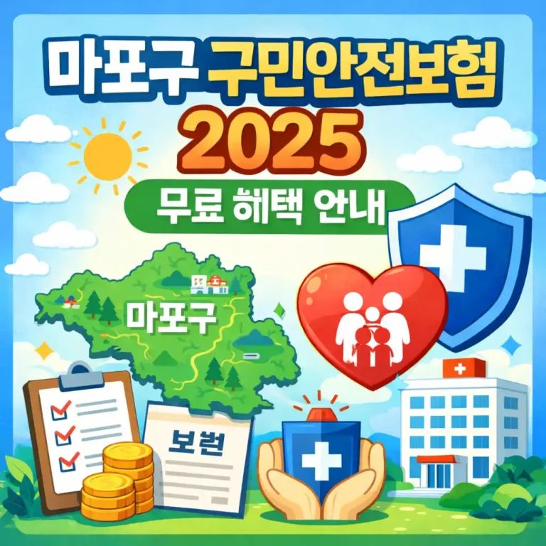마포구 구민안전보험