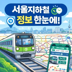서울지하철 노선도
