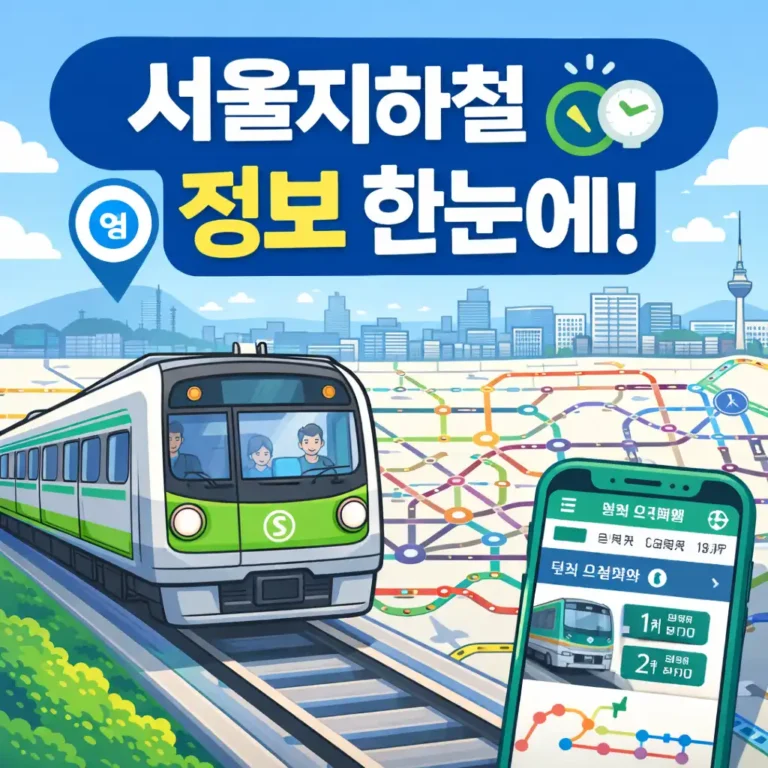 서울지하철 노선도