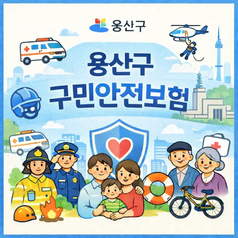 용산구 구민안전보험
