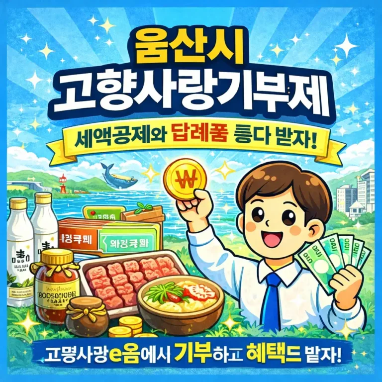 울산시 고향사랑기부제