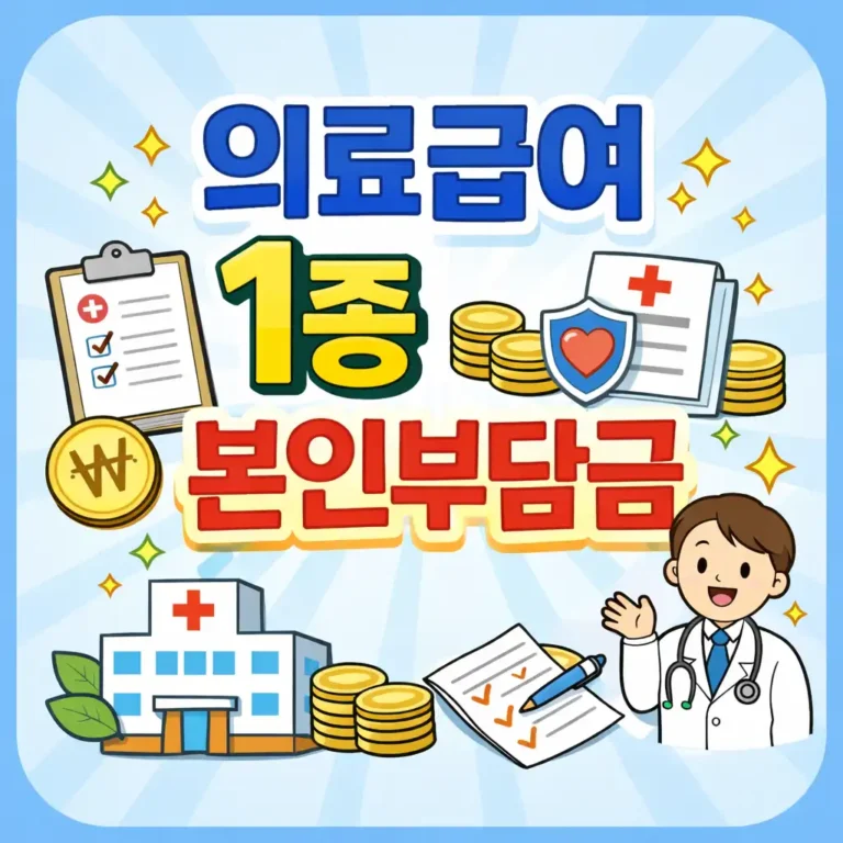 의료급여 1종 본인부담금