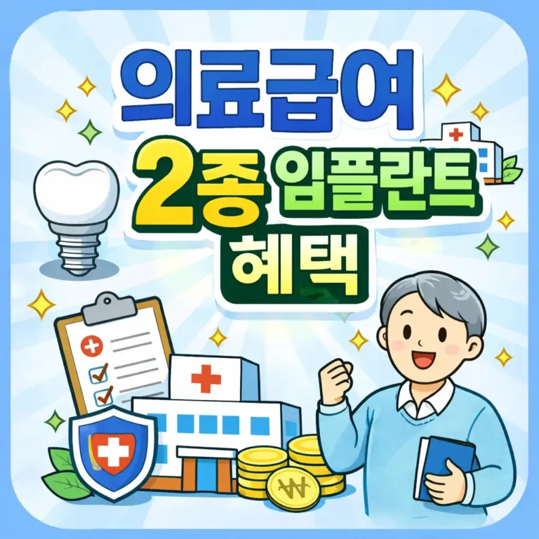 의료급여2종 임플란트