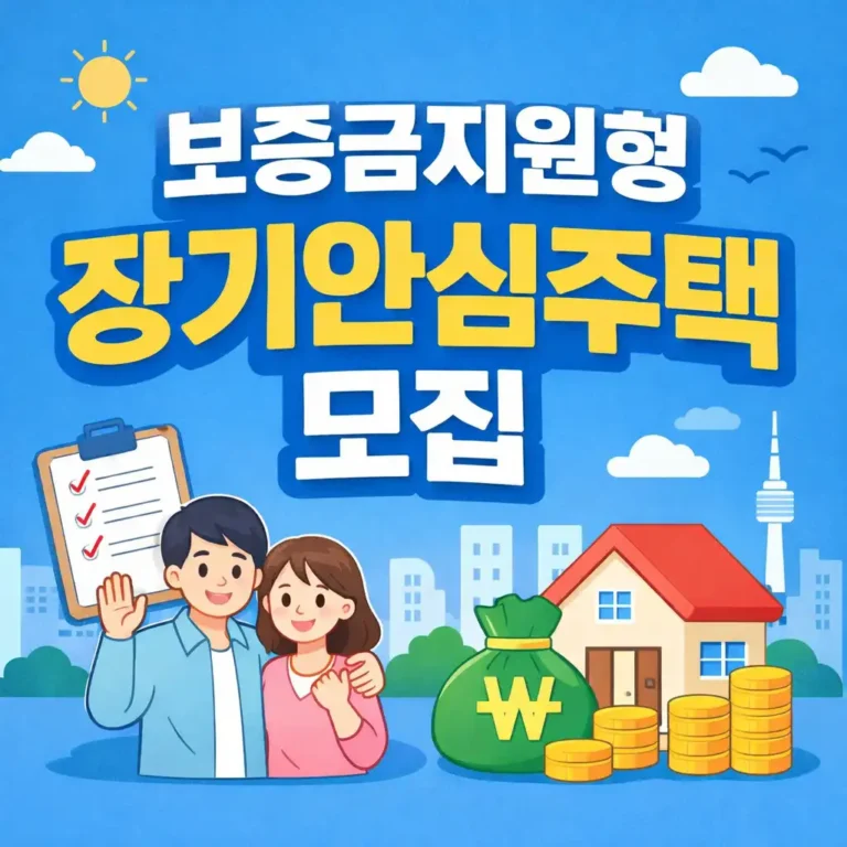 장기안심주택 모집