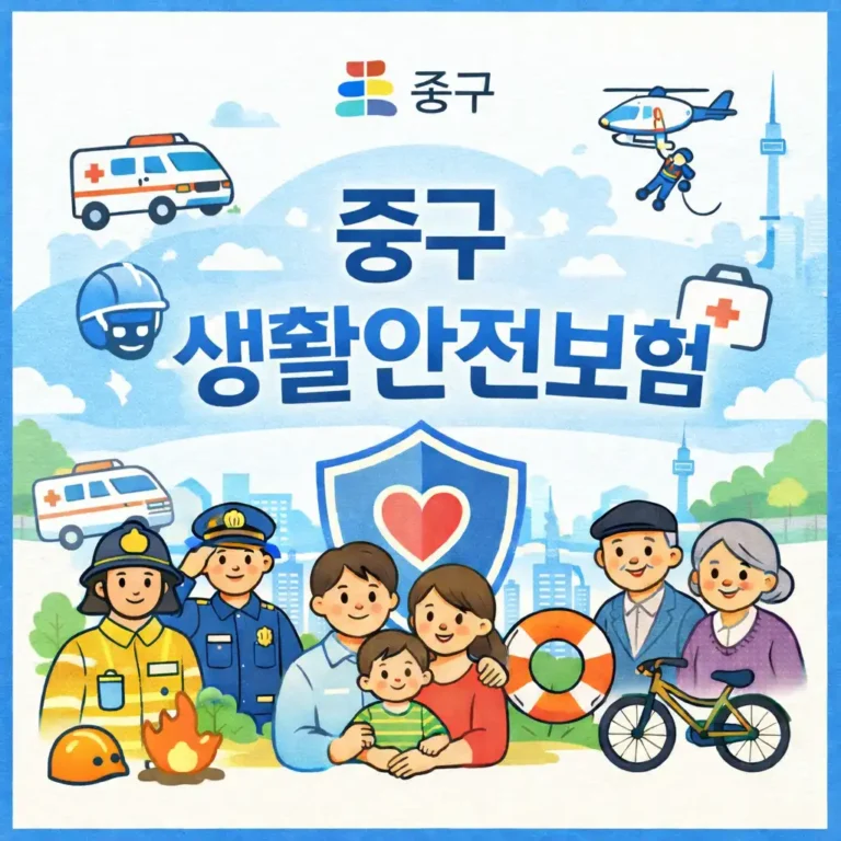 중구 생활안전보험