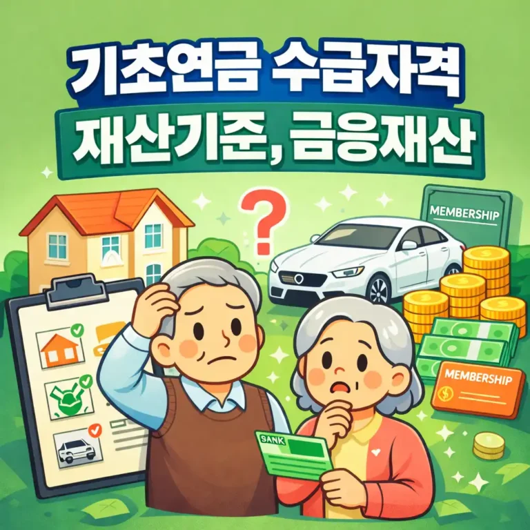 기초연금 재산기준