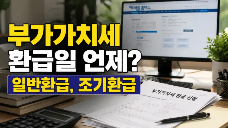 부가세 환급일