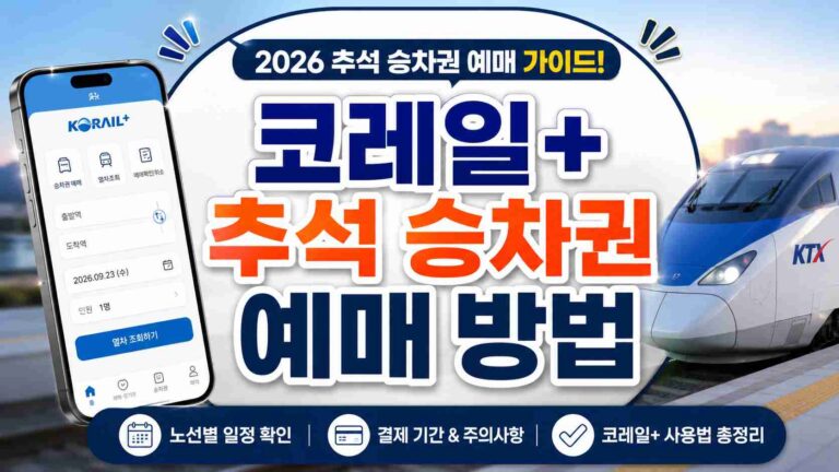 ktx-chuseok-booking-guide